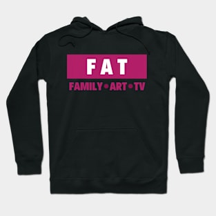 Funny family art tv Hoodie